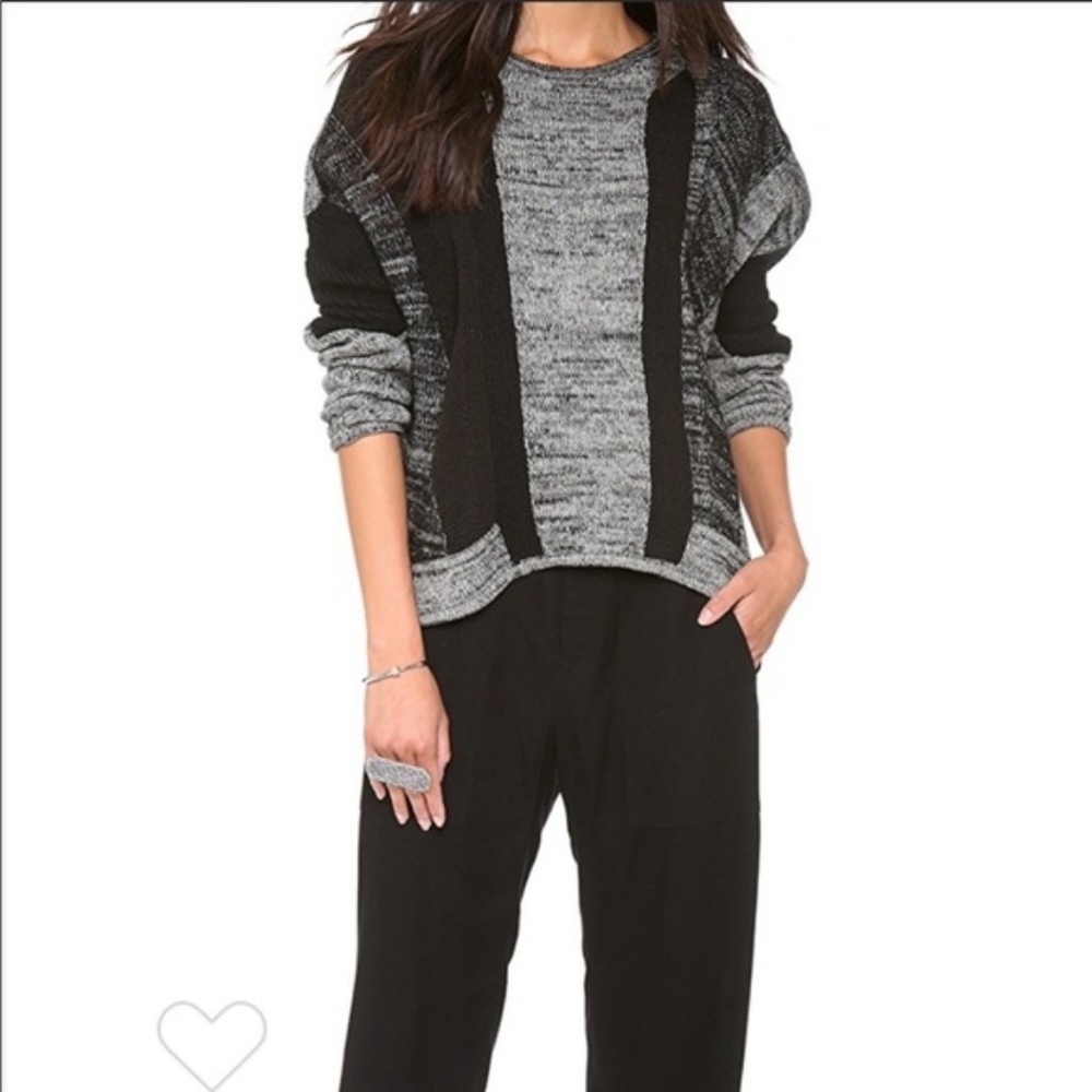 Helmut Lang Blocked Melange Knit Sweater | Size S - Picture 8 of 8
